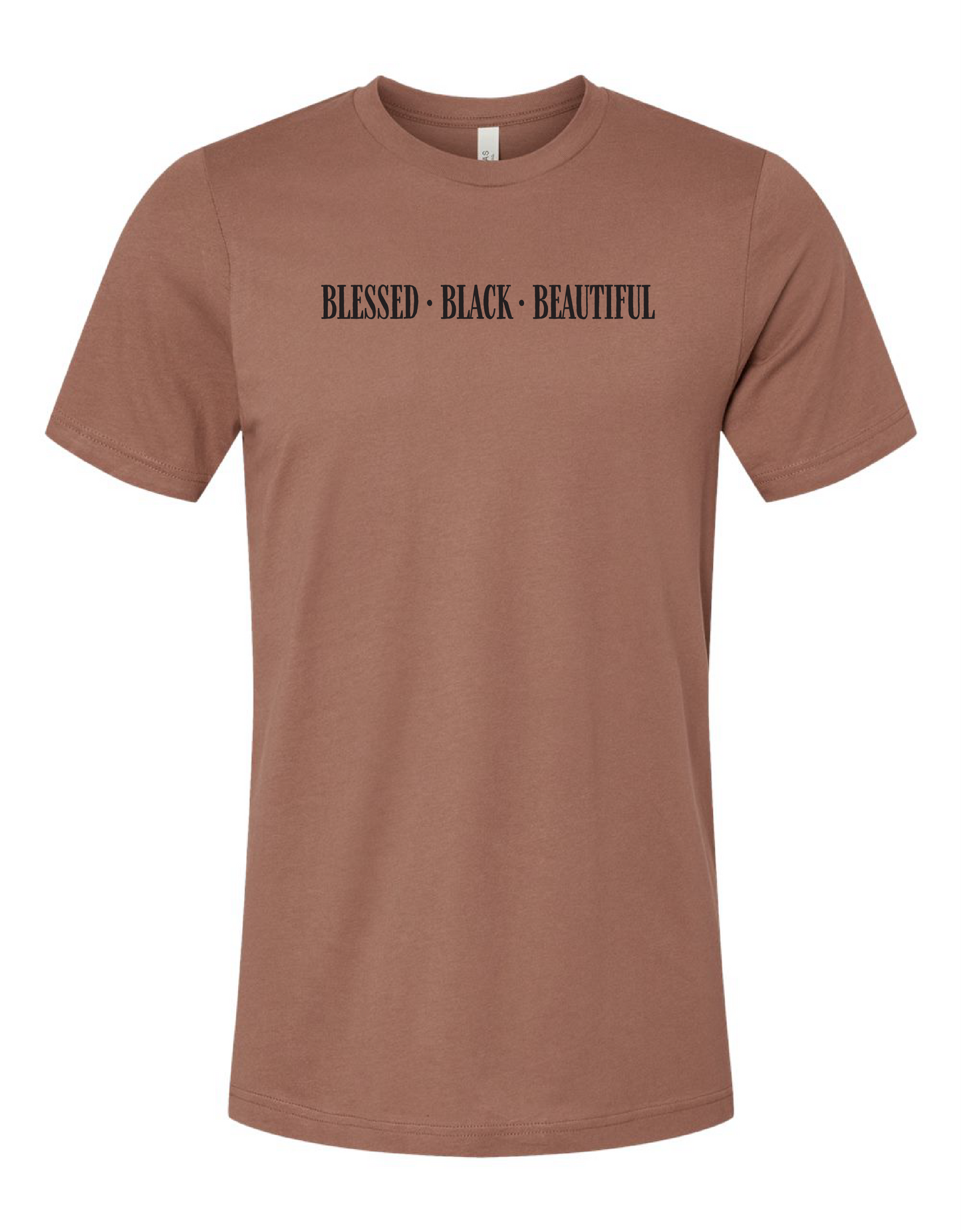 Blessed Black Beautiful Chestnut Tee