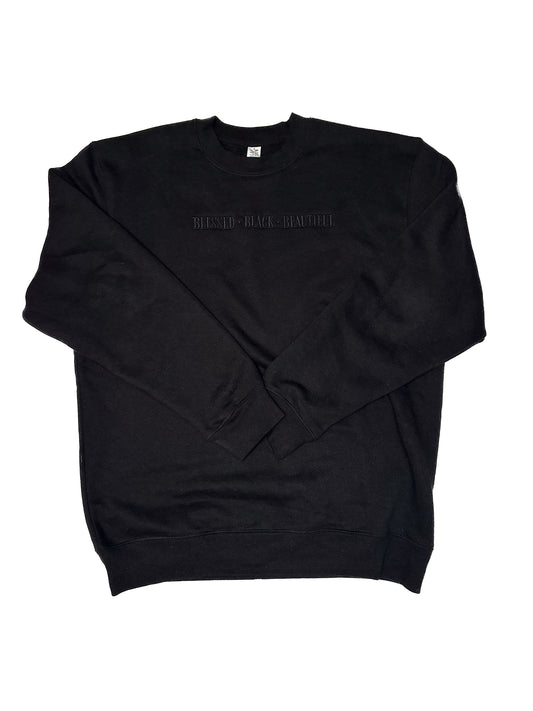 Blessed Black Beautiful Crewneck