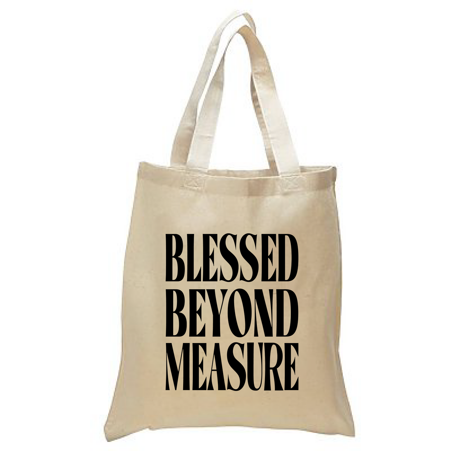 Blessed Black Measure Tote